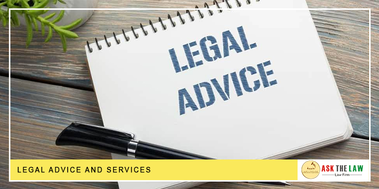 legal advice and legal services