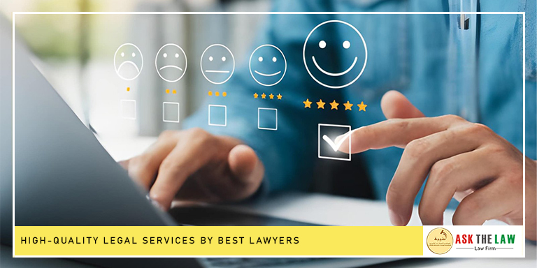 High-quality legal services by experienced lawyers in Dubai