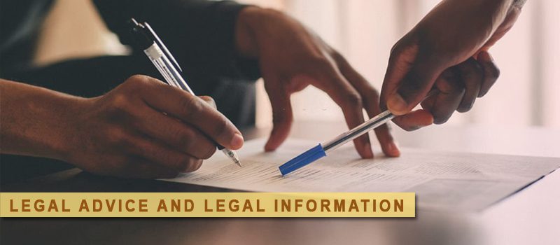 legal information