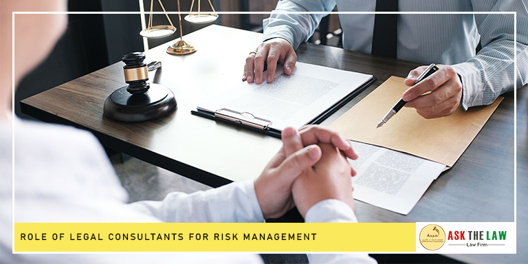 Role of Legal Consultants For Risk Management