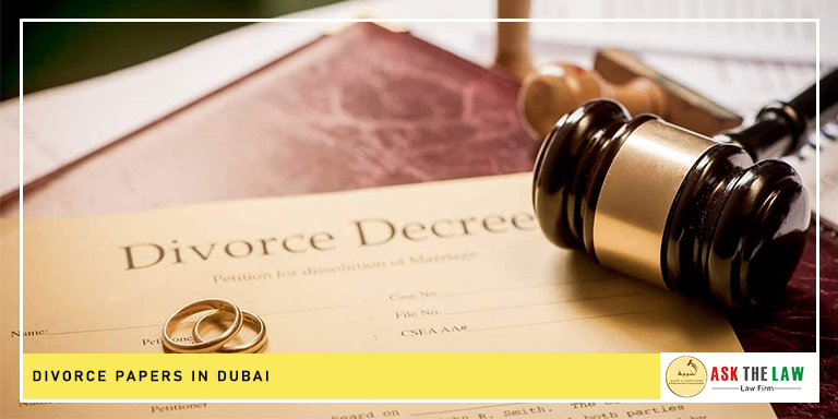 Divorce Papers in Dubai