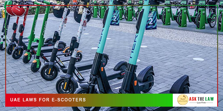 UAE Laws for E-Scooters