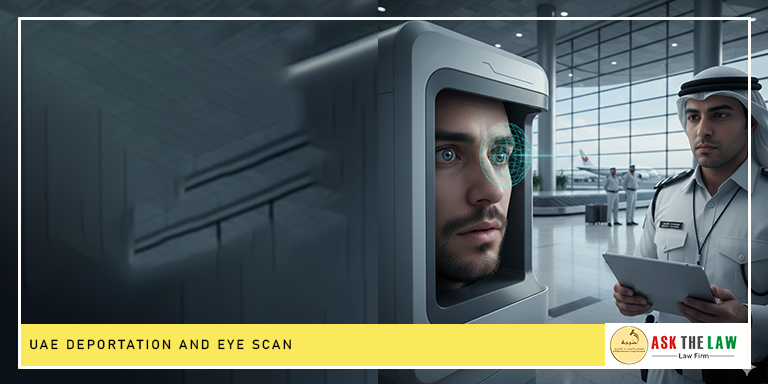 Process of Deportation in UAE and Eye Scan System.