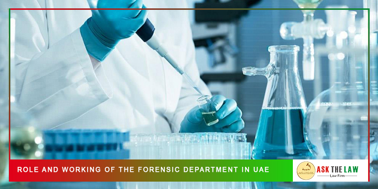 Role and Working of the Forensic Department in UAE