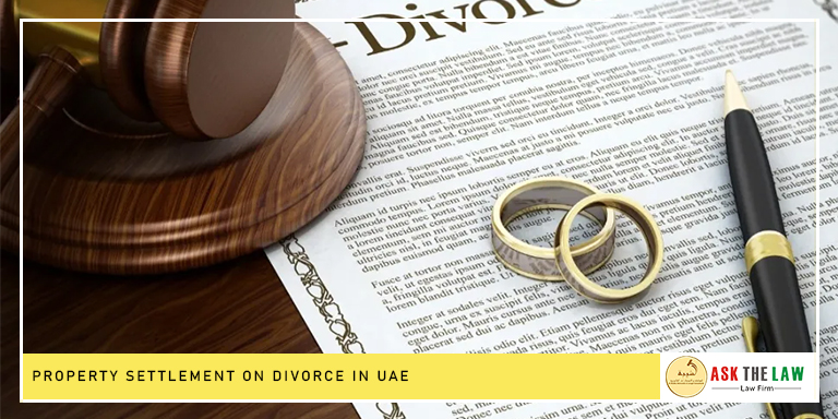 Property Settlement on Divorce in UAE